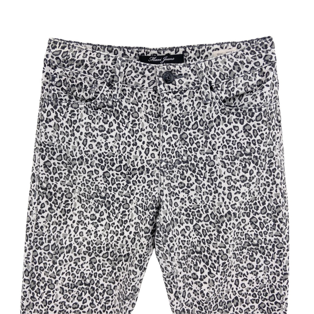 MAVI Jeans Tess High Rise Animal Print Denim Skinny - Picture 3 of 7